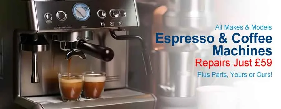 Sage espresso coffee machine repairs in Colchester